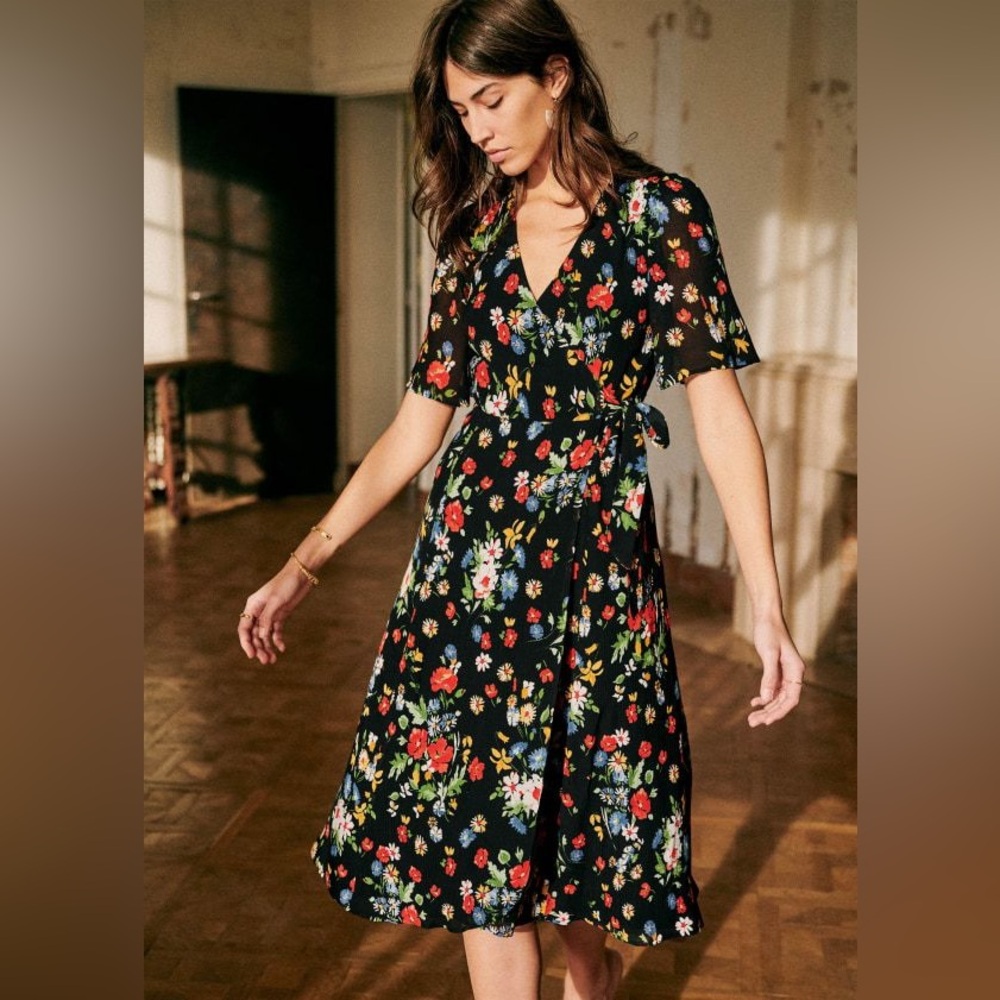 NWT Sezane Courtney Dress in size 36 (small) - Picture 2 of 7